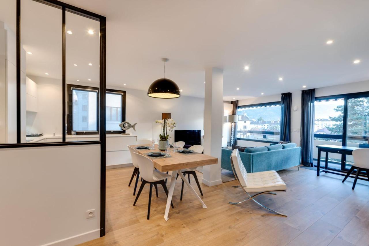 Les Sorbiers - Apartment 2 Bedrooms Top Floor - Parking & Terrace Annecy Luaran gambar